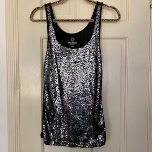Old Navy Silver Sequin Tank Too |Size M|